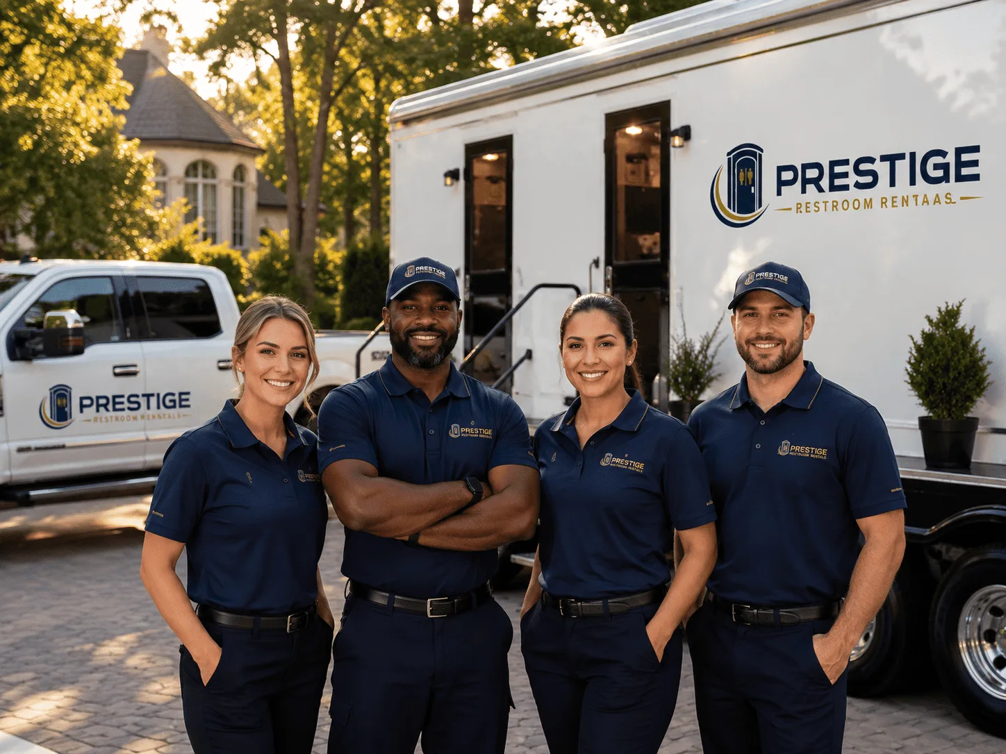 Trusted Luxury Portable Restrooms company in Crump, TN